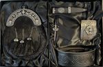 Full Dress Antique Thistle Cantle Sporran 5 piece set - £149 - choice of Sporran