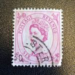 Great Britain Victoria 6d Lilac Surface-Printed Postage Revenue Used Stamp