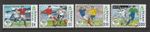 British Solomon Islands 2006 World Cup set SG 1184-1187 Mnh.