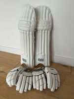 Gunn & Moore GM Pro Players Edition LH Batting Pads and Gloves Bundle