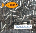 Sea Fishing Rig Crimps (incl Koike) (5mm 8mm 0.8 1.0 1.2 1.4 1.6 1.8 & 2.0mm)