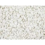 25KG BAG Decorative Aggregate  POLAR WHITE MARBLE CHIPPINGS 10mm