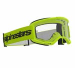 Alpinestars 2026 Goggles Vision 3 Wordmark Yellow Clear MX Enduro Off Road Quad