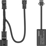 Dash Cam USB Power Adapter Black 3-Pin Rain Sensor for Audi Porsche Volkswagen
