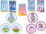 Childrens Plastic Cutlery or Plate Set Brand New Unopened