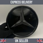 Mercedes Benz Gloss Black Front Grill Badge Fits A B & C Class W177 W118 W205