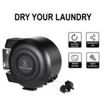 30m  Washing Line Double Clothes Reel Retractable Wall Mounted Indoor & Outdoor