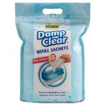 Kilrock Damp Clear 2.5 kg - 5 X 500g Dehumidifier Moisture Trap Refill Sachets
