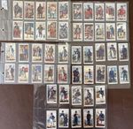 Cigarette cards HISTORY OF NAVAL DRESS - JOHN PLAYER set of 50 ( 1930)