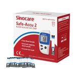 Sinocare 50PCS Safe Accu2 Blood Sugar Test Strips, only for Accu2... 