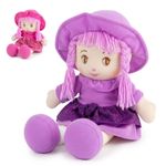 Soft Rag Baby Doll 35cm Cuddly Toy First Doll for Girls Boys 10m+ Gift BiBi Doll