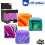 Nice Cube Nee Doh Stress Ball Sensory Toys Needohs Fidget Anxity Groovy 4 Colour