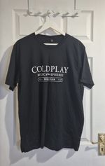 Coldplay Music of the Spheres World Tour T-Shirt Black XL Graphic Tee