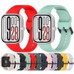 Silicone Watch Strap for Redmi Watch 5 eSIM/Watch 5/4/Xiaomi 8 Pro/9 Pro Replace