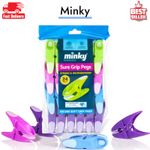 Minky Sure Grip peg Heavy Duty Strong Clothes Pegs Clips Washing Line CHOOSE NO.