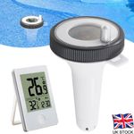 Wireless Swimming Pool Thermometer Spa Water Temperature Hot Tube ??/?H Display