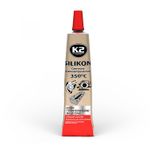 350°C Silicone High Temperature Resistant Silicone Glue Adhesive Sealant Red 21g