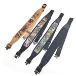 Swivel Rifle Sling Nylon Padded Non-Slip Adjustable for Hunting Shotgun