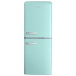 electriQ 153 Litre 60/40 Retro Freestanding Fridge Freezer - B eiQ50132RETROBTNF