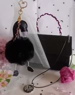 Sleep Token Black Jerry Flamingo Handbag Charm Necklace And Gift Set