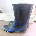 Helly Hansen Sailing Boots Shoes One Size Black/Blue