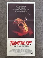 Friday The 13th The Final Chapter Movie Daybill Poster