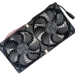 DC 12V Cooling Fan Air Exhaust 3200RPM Cooler for PC Router Smoke Ventilation