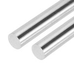 2 Pcs Linear Motion Rods, 8mm(5/16") OD 330mm(1.1ft) Length