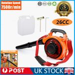 26cc Leaf Blower 2-Stroke for Grass Yar Garden Yard Handheld Petrol Leaf Blower