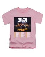 Ne-Yo & Akon Kids T-Shirt Fun Nights Like This Music Inspired Tee Top New