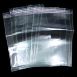 CLEAR CELLOPHANE SWEET GIFT CELLO GARMENTS DISPLAY BAGS CANDY KIDS PARTY TREATS