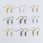 200 / 500pcs Earring Hooks Ear Wires Earwires for DIY Jewellery Making Findings