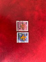 RHODESIA 1976 USED DEFINITIVES SURCHARGED NEW VALUE x 2