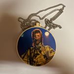 David Bowie Pendant VERY RARE !! Collectors Item 1973