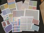 HUTT RIVER PROVINCE: A LOVELY SET of STAMP SHEETS (25 plus)  - CHEAP