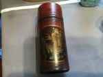 Vintage Chinese Fortune Telling Sticks Set Dragon Tube w/ Pamphlet  60 ? Pcs