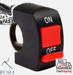 Motorcycle On Off Scooter Kill Switch Motorbike 7/8 Handlebar Stop Button Switch