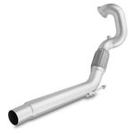 DIRENZA CERAMIC COATED EXHAUST 3" RACE DOWNPIPE FOR VOLKSWAGEN GOLF MK7 GTI 13+