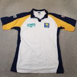 Sri Lanka Mens Cricket Shirt XL White Blue One Day International MAS Polo