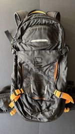 Camelbak Mule LR 15 Hydration Pack Low Rider with 3L Bladder - Black / Orange