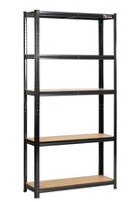 NEW Rhino Racking Boltless Garage Shelving Unit - 180 x 90 x 30cm, Black, 1000kg