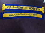 Speedway racing scarfs x 2 Eastbourne Kai Niemi Gordon Kennett