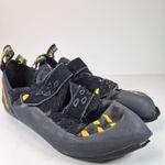 La Sportiva Tarantula Climbing Shoes Men's Size 8 Mounting Rock Black/Yellow