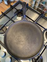 Wagner's 1891 Cast Iron Griddle Original Cookware 10 1/4 Inch Made In The USA