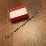 Sterling Silver And Baltic Amber Bracelet