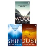 Wool Trilogy Collection by Hugh Howey 3 Books Set (Shift, Dust, Woo | Hugh Howey