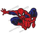Ice Cream Van Character sticker Spiderman trailer bonnet decal (choose size)