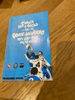 RUGBY PROGRAMME FRANCE v ENGLAND 1986