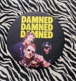 THE DAMNED - DAMNED DAMNED DAMNED  12" CUSTOM - TURNTABLE SLIPMAT.