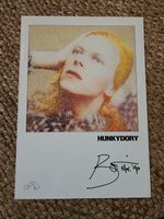 David Bowie, Ryko Art Print Hunky Dory official. printed signature 1990